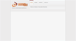 Desktop Screenshot of dzertex.com